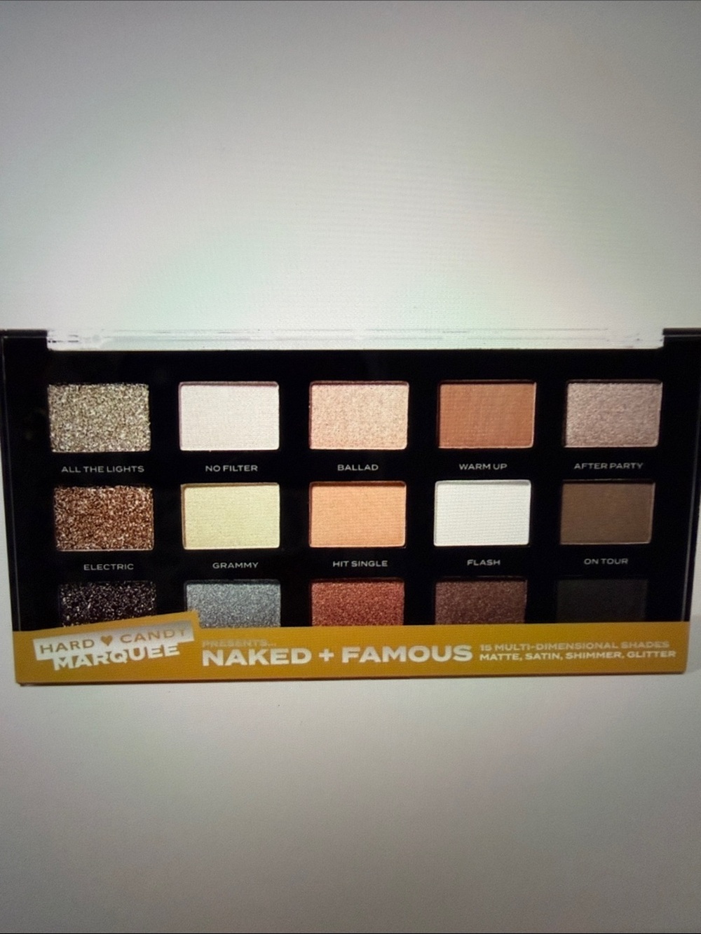Hard Candy Naked + Famous Eyeshadow Palette — Warm Browns, Golds & Creams